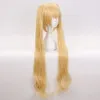 Anime Costumes Haute Qualité 100CM Blend S Kaho Hinata Blonde Cosplay Perruque Femmes Lolita Long Long Wavy Ponails Perruques de cheveux + Perruque Cap