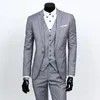 Abiti da uomo Blazer da uomo Multi colori Abiti Casual Matrimonio Formale Business Abito a tre pezzi Slim Fit For293s