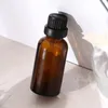 Glasflaskor för eteriska oljor Dropperflaskor med Orifice Cap aromaterapi parfymprover DIY Tillverkningsverktyg