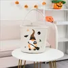 HALLOWEEN Party Party Tote Tote тыква конфеты хранения корзины трюк или лечебный мешок 24 * 23 см праздничные поставки 12 дизайнов опционально BT1157