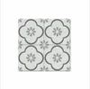 300x300 Nordic retro small flower tiles restaurant non slip floor brick bathroom green mosaic printing ceramic tile