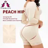 전신 셰이퍼 여성 오픈 바스트 바디수트 허리 트레이너 배꼽 컨트롤 중반 허벅지 트리머 Shapewear Fajas Sheath Reductive Girdle