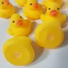 Natation petit canard jaune Mini jouet de bain bébé émail jouet éducatif pour enfants