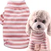 Odzież dla psa urocze ubrania dla zwierząt letnie bawełniane szczeniaki koszulki kamizelki koszuli kreskówki strojowe odzież do małych zwierząt domowych chihuahua pug Yorkshire