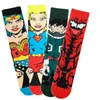 Meias Masculinas 1Pair Homem Anime Knitting Hip Hop Mulheres Dos Desenhos Animados Tubo Médio Costura Padrão Engraçado Casual Street Street Skate