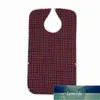 Schorten 3 stks / set Waterdichte Plaid Crumb Catcher Adult Bib Schort Herbruikbare Kleding Protector Voorkom Olie Sap Spill Ouderling Draagbaarheid Wear1 Fabriek Prijs Expert Desig