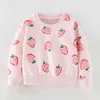 100% spugna di cotone maglione t-shirt per bambini di qualità di marca t-shirt camicetta neonato vestiti per bambina bambini felpe con cappuccio ragazze top felpe 211110