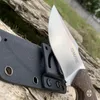 Tunefire GT0156 Wysokie Noże twardości D2 Stalowe Ostrze Outdoor Hunting Tactical Survival Nóżka Narzędzie z osłoną nożową Kydex