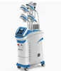 직접 효과 Cryo 슬리밍 Super 360 Cryotherapy 4 핸들 Cryolipolysis + Cavitation + RF + Lipolaser 더블 턱 제거 5 손잡이 기계