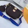 M44813 borsa a tracolla originale borsa del progettista moda donna portafoglio a tracolla borse per telefono Borsa combinata in tre pezzi 44813