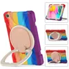 DHL Free For Samsung Galaxy Tab A 8.0 T290 T295 Cases Full Body Shockproof Heavy Duty Rainbow Kids Tablet Cover Stand Shoulder Strap