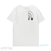 21SS Mens T-shirt Hoge Kwaliteit Vrouwen Paren Casual Korte Mouw Mannen Ronde Hals Tees 2 Kleuren S-3XL FF