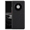 Carbon Fiber Ultra-Thin Mobile Phone Cases Shell For Huawei Mate 30 RS 40 Pro + Shockproof Anti-Drop Full Cover