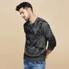 Sudadera de hombre INVIERNO en Europa y The Contracted Letters Printing Round Collar Pullover Trend