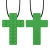 Hidget игрушки радуги сенсорное жевать ожерелье кирпич жевательные дети силиконовые кусающие карандаш топпер Tehter игрушка, силиконетивы для детей с аутизмом