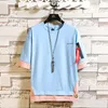 Fashion Half Short Sleeves O NECK Print T-shirt Men's Cotton Summer Clothes TOP TEES Tshirt Plus Asian Size M-5XL.