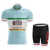 Yarış Setleri Set La Mitica Bisiklet Jersey Fausto Coppi Giyim Erkekler Yol Bisikleti Gömlek Takım Elbise Bisiklet Önlüğü Şort MTB Giymek Maillot Culott