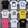 Zomer Heren Dames Designer T-shirts Losse T-shirts Modemerken Tops Man Casual Shirt Luxe Kleding Straat Zwart Wit Tees Shorts Mouw Kleding Polo's O88743