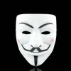 Masques de fête V pour Masque Vendetta Anonyme Guy Fawkes Fancy Dress Adulte Costume Accessoire Party Cosplay Masques Rre10385