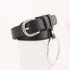 Belts Ladies Leather Faux Belt With Metal Heart Pendant Cinturon Decorativo For High Quality Women Fashion 2021 Waistband