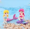 Mermaid Gnome миниатюрные фигурки фея садовые украшения кактус суккулентный плантатор аксессуар микро пейзаж аквариум Waterscape DWD12454