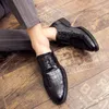 Men Dress Shoes Black Men's Social High Quality Formal Business Wedding Party Outdoor Elegant Male Big Size 47