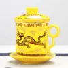 머그잔 중국어 세라믹 필터 티 머그잔, 커피 캠핑 음료 화이트 도자기 컵, 커피 우유 잔 오후 컵