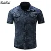 BOLUBAO marque de mode hommes Cowboy polos été hommes coton à manches courtes chemise hauts militaire décontracté Polo mâle 210518