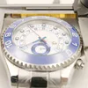 ヨーロッパとアメリカのメンズのトップOronogioファッショナブル商品ウォッチ防水青い陶磁器サファイアクリスタルリミテッドスポーツの自動運動男性を見る腕時計
