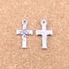 171PCS Antique Srebrny Brązowy Brązowy Cross Flower Charms Wiselant DIY Naszyjnik Bransoletka Bransoletka Reklama 2011M4727947