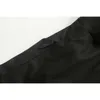 Kvinnor svarta blusar med båge v-ringning vintage puff ärmar elegant lady skjorta chic toppar kvinna blusar femme 210709