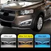 1 SET DRL Turn Signal LED LEDTHING FILLS LUMIÈRES AVEC LA LAMBRE DU FOG FORS POUR CHEVROLET CAPTIVA 2011 2013 2013 2015 2015 2017 2017