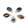 100PCS Alloy Religiösa ikoner Charms Pendants för smycken gör armband Halsband DIY Tillbehör 12.5x20.8mm A-684