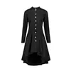 Damen-Trenchcoats, Herbst, Gothic, Vintage, lässig, Bürodame, Übergröße, locker, mit Kapuze, einfarbig, Knopftasche, Schleife, Grün