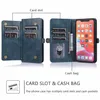 Casos de telefone da carteira para iPhone 14 13 12 11 Pro x xr xs m￡x.