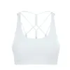 LU-S2009 Yoga Wear Luxury Designer Fashion Sports BH med bröstkudde Andningsbara bekväma underkläder