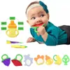 силиконовые фрукты teether