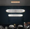 Moderne K9 Crystal Decoratieve LED Plafondlampen Kroonluchters armaturen Deco Chambre Opknoping Licht voor Slaapkamer Hanglampen Simple