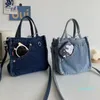 Sacs de taille Exquis Mini Denim Literary Trendy Cool Shopping All-Rounder Single Tote Bag Femme
