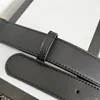 2024 Designer Belt for Men Luxury Women Designer Belts Black Leather Business Womens Classic Big Gold Buckle Cowhide Width 2.0cm3.0cm 3.4cm3.8cm