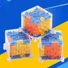 4x4x4cm Ice Cube 3D Puzzle Maze Toy Kids Fun Brain Hand Game Case Box Baby Balance Education Toys for Children Holiday Gift