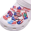 Fast delivery custom Autism Awareness Ribibon pvc shoe charms shoecharms buckles fashion accessories soft rubber for shoes