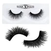 HANDAIYAN 3D MINK HAIR FALSE EYELLASHES CURL Mjuka och långa tredimensionella tjocka 6 stilar för alternativ 120 uppsättningar / parti DHL