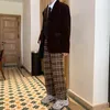 IEFB /men's wear spring corduroy loose suit for male korean trend handsome causal blazers streetwear coat 9Y1990 210524