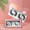 3D 13-16mm wimpers natuurlijk ogende zachte katoenen stengel false nertsen wimpers herbruikbare dagelijkse make-up grote oog schoonheid cosmetische lash2 paar / set