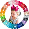 25pcs Big Hair Bows Clips for Girls-6 pouces Énorme Grand Double-Deck Bow Boutique Cheveux Arcs Pour Filles Enfants Enfants Femmes X0722