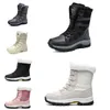 Designer-Damen-Schneestiefel, Mode-Winterstiefel, klassische Minis, knöchelkurze Damen-Mädchen-Damenstiefeletten, Kastanie, Marineblau, Outdoor