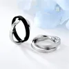 Popular Design 18K Gold Plated Rotatable Decompression Ring Stainless Steel Jewelry for Men