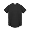 Men's T-Shirts Brand Mesh Casual Mens Short Sleeve Fashion Shirts Clothing Running Training Fitness Tights Sport Gym Sports Quick Dry Tshirt