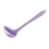 Spoons Translucent Silicone Spoon Nonstick Anti High-Temperature Soup Scoup Cooking Tools Kitchen Supplies Drop
